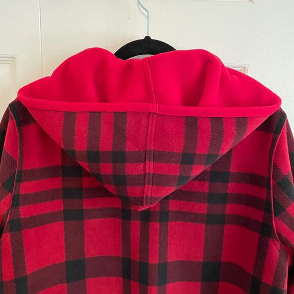 Susan Graver Weekend Reversible Polar Fleece Coat - Large - Picture 8 of 9